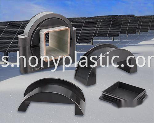 Solar tracking bracket bearings